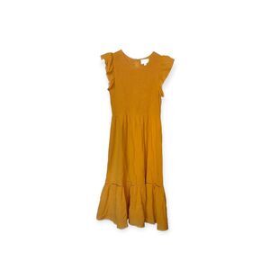 Lost + Wander Daffodil Smocked Midi Dress
